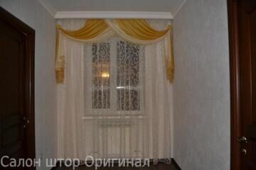 Шторы для зала в коттедж.